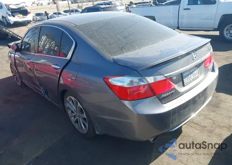 2015 Honda Accord Sport из США, поврежденный, VIN 1HGCR2E56FA130226